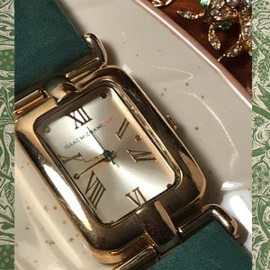 Isaac Mizrahi stainless steel watch